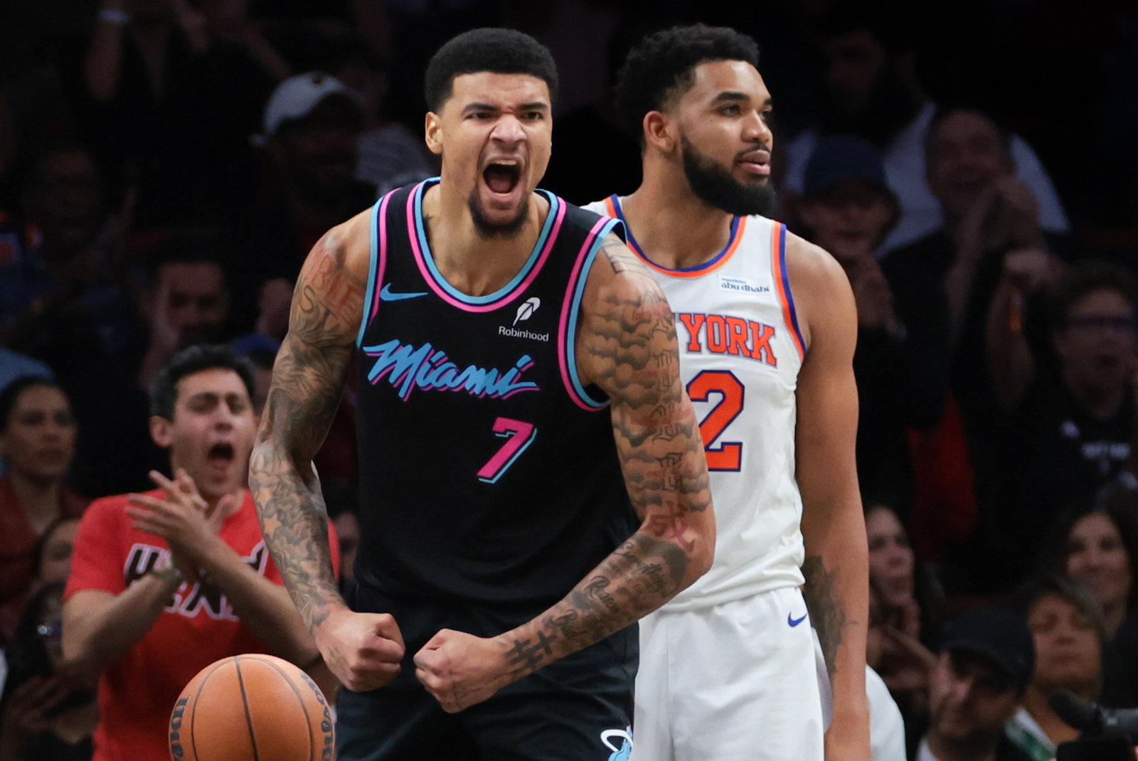 ware towns heat knicks