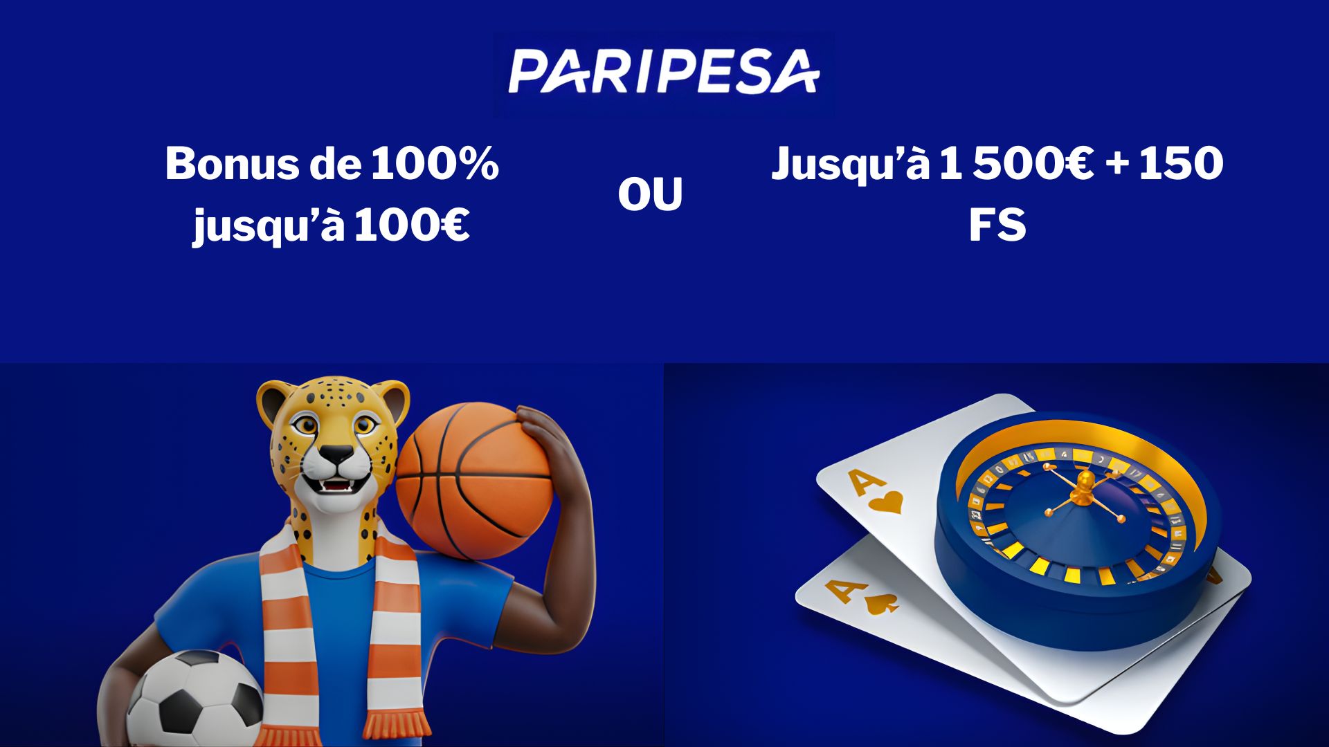 Profitez des bonus sport et casino sur Paripesa avec le code