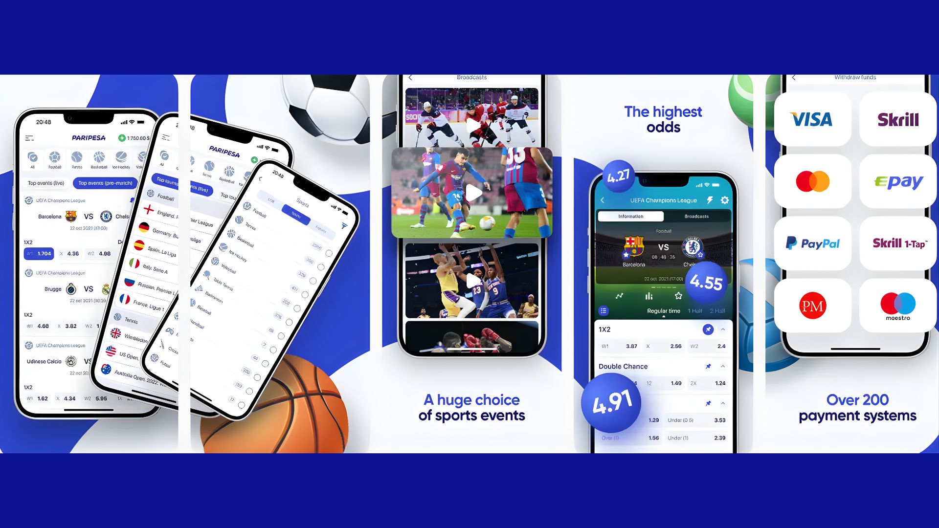 Téléchargez l'appli mobile Paripesa sur iOS