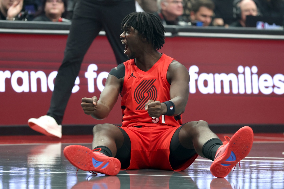 Sidy Cissoko (Blazers) contre les Spurs