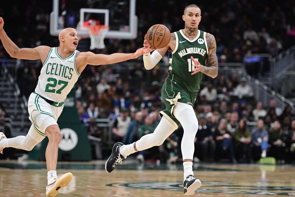 Kyle Kuzma (Bucks) contre les Celtics