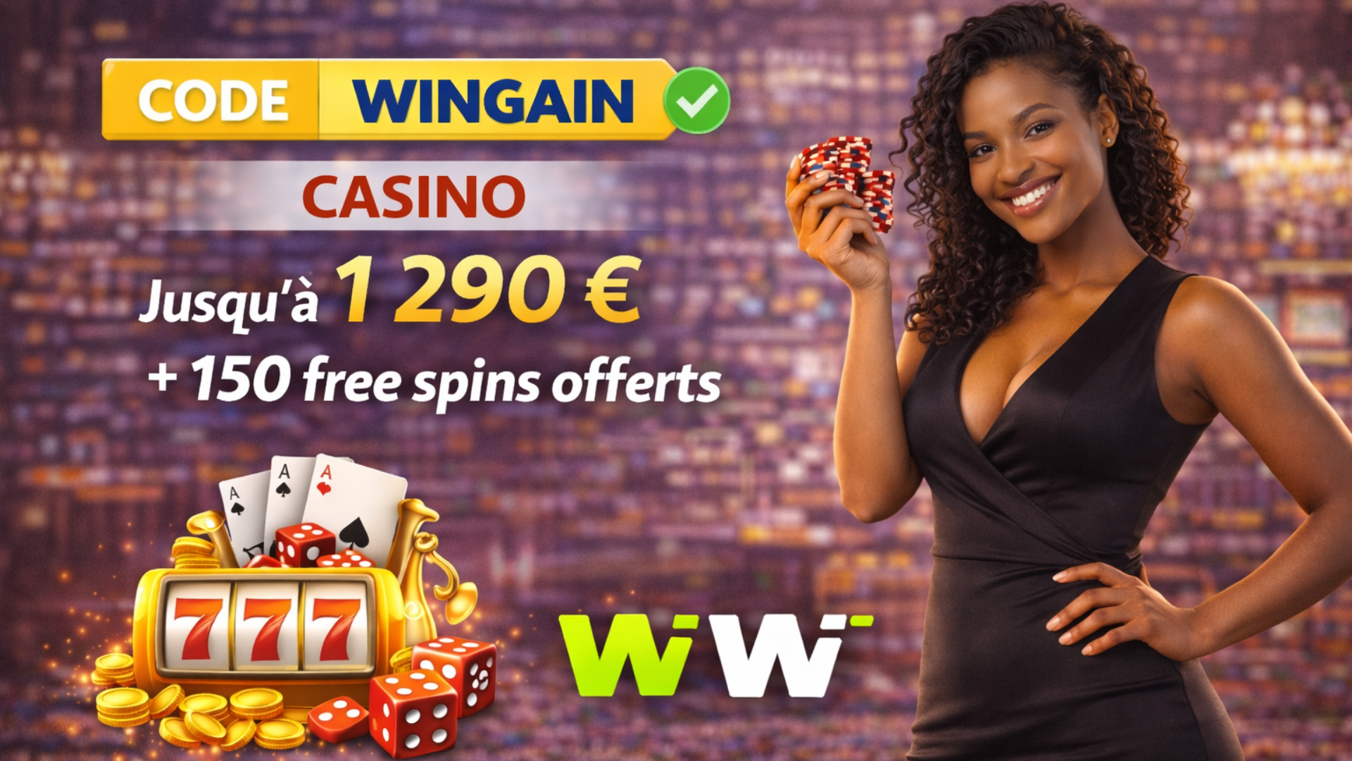 Code promo WinWin casino avec bonus de bienvenue et free spins