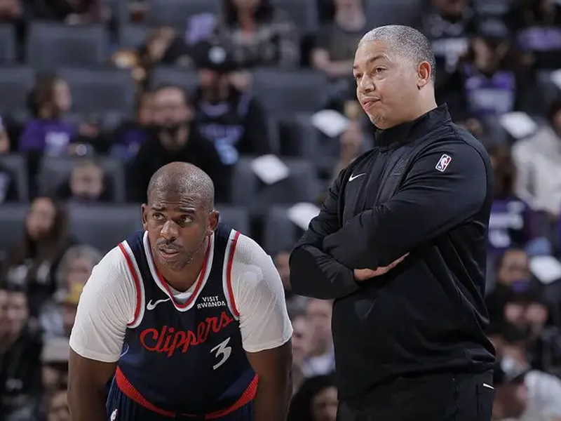 Chris Paul et Tyronn Lue