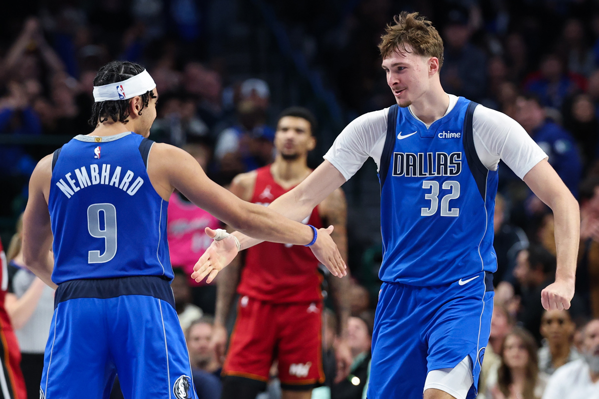 Ryan Nembhard avec les Mavericks