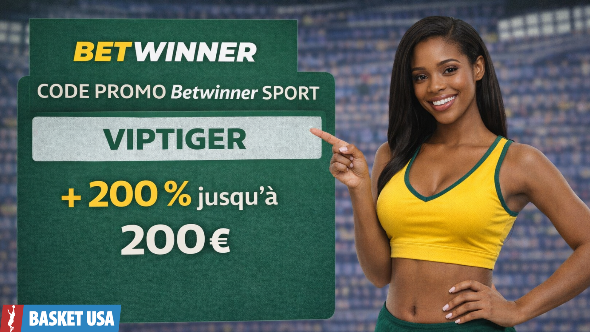 Code prmo Bet winner VIPTIGER bonsu 200% paris sportifs
