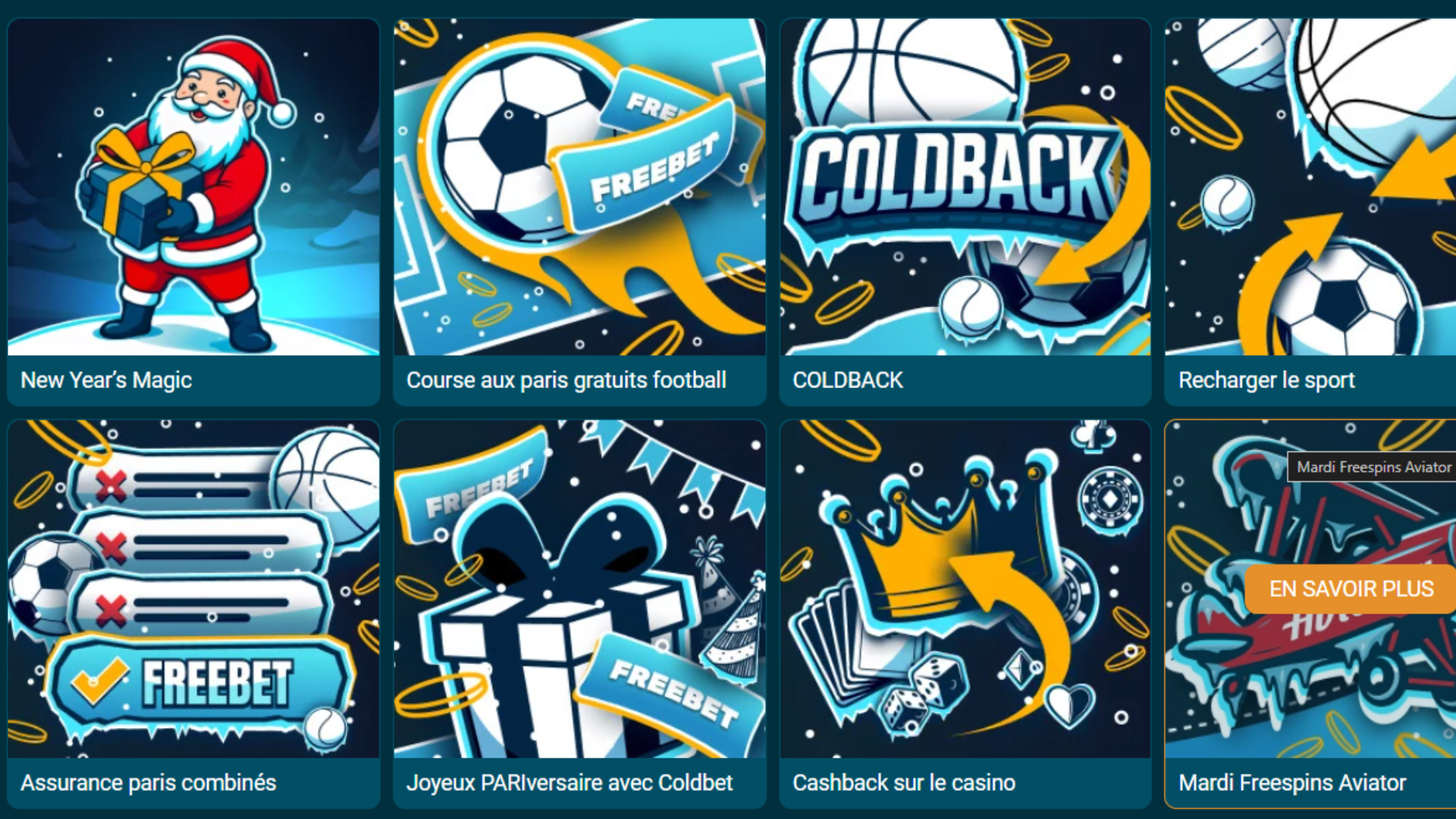 Promotions Coldbet avec le code promo COLDBASKET en "": &q000000202628;février : bonus et offres spéciales.