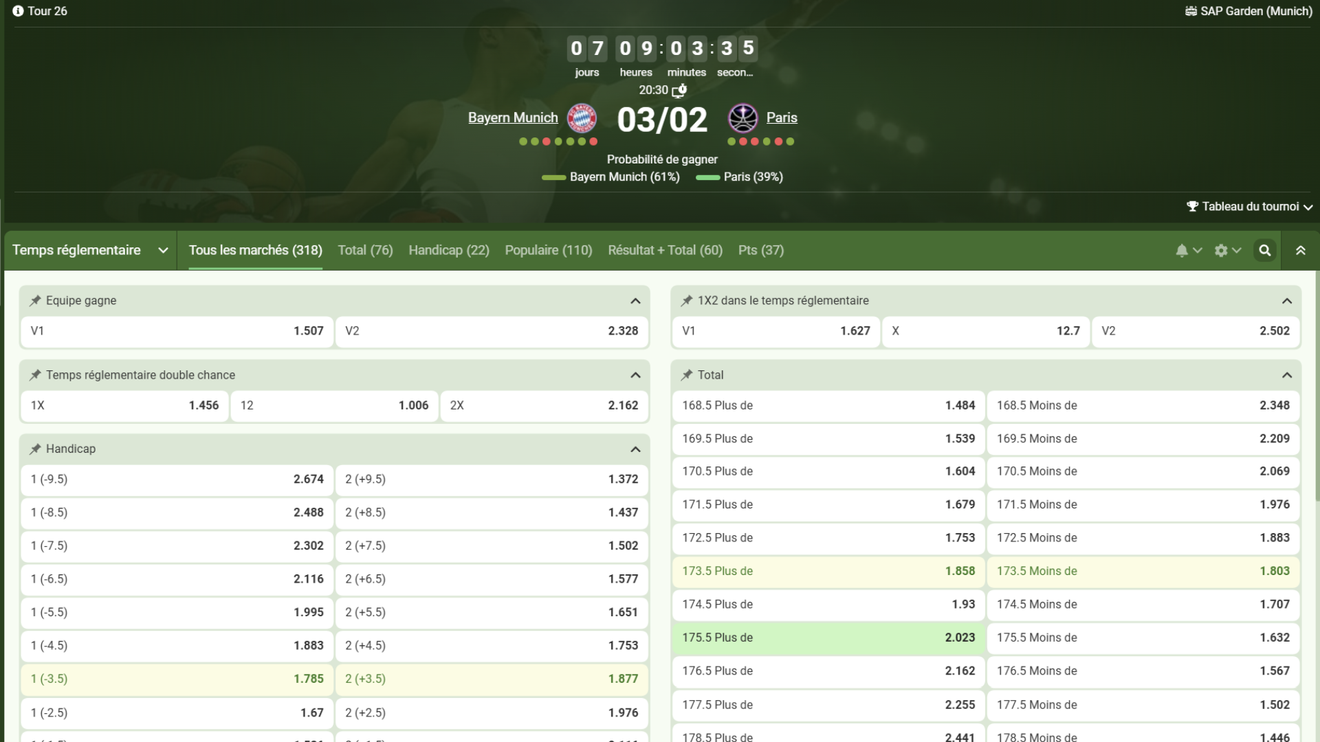 Linebet promo code 2026 - pronostic Bayern Munich Paris Euroligue bonus