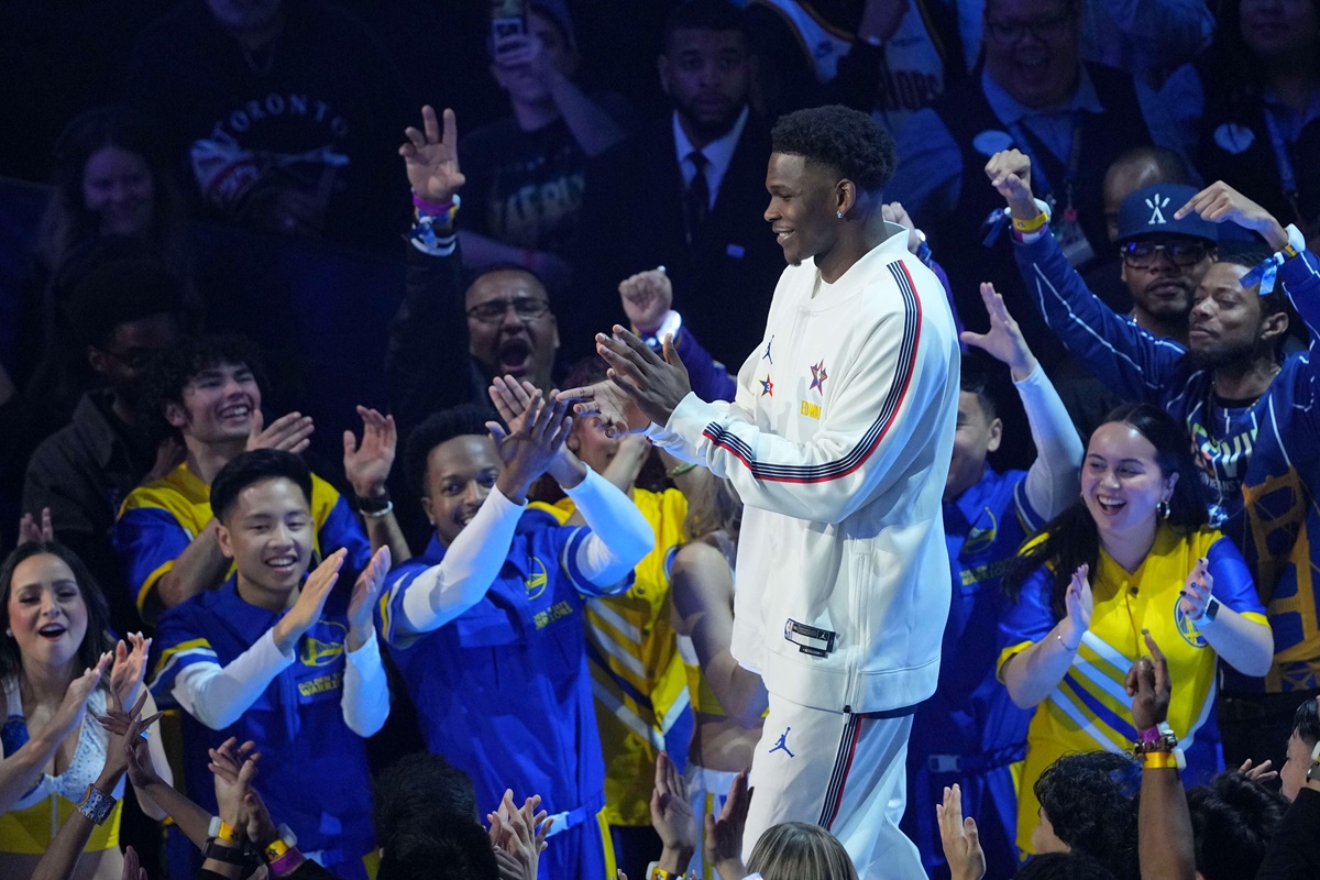 Anthony Edwards lors du All-Star Game 2025
