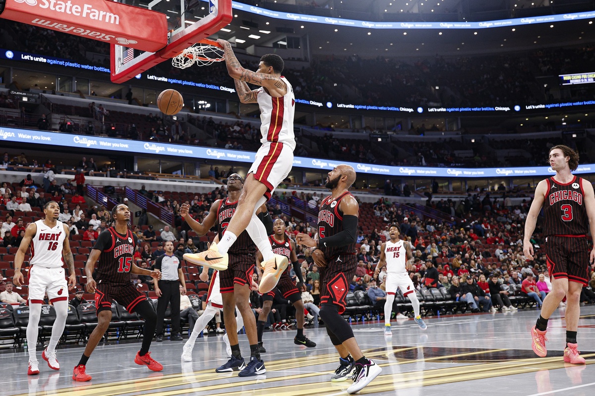 Le Heat et les Bulls