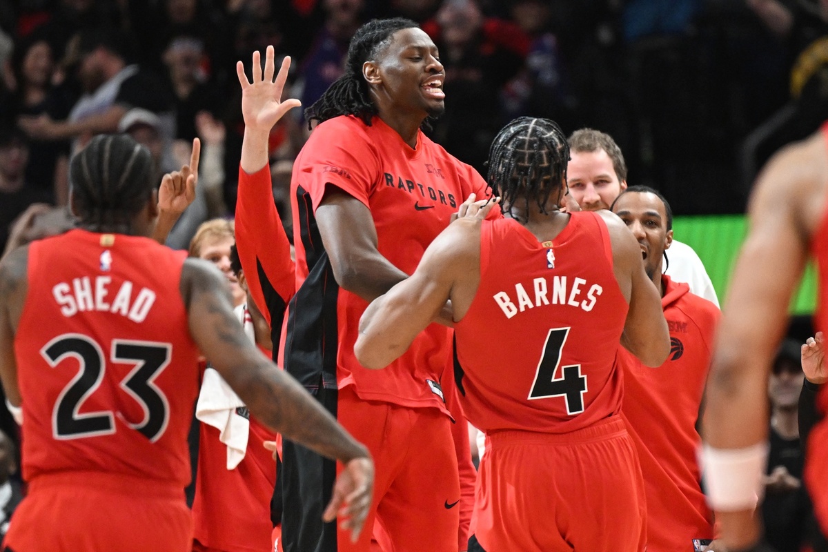 Scottie Barnes et les Raptors