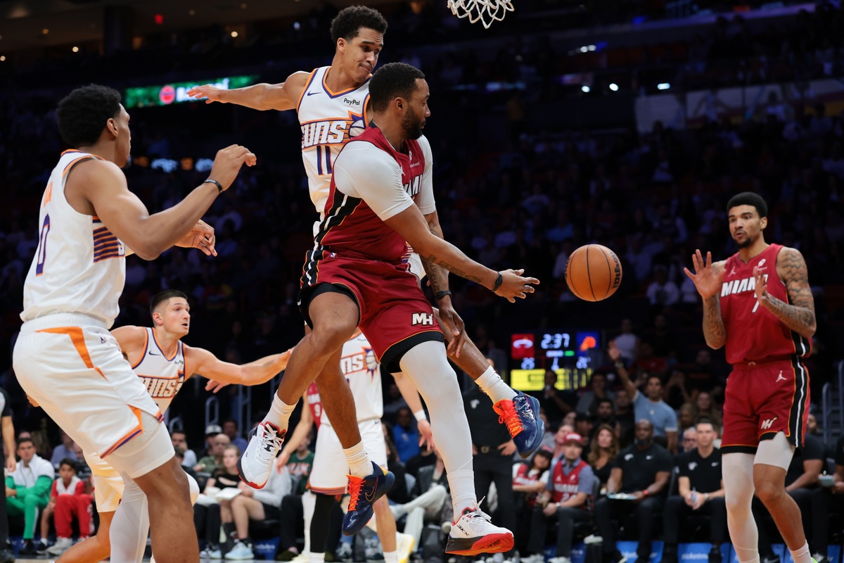 Le Heat face aux Suns