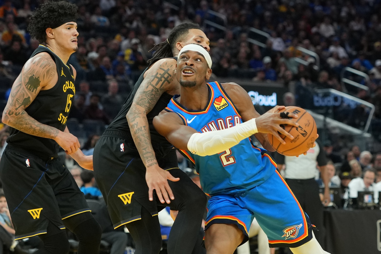 shai gilgeous-alexander thunder warriors