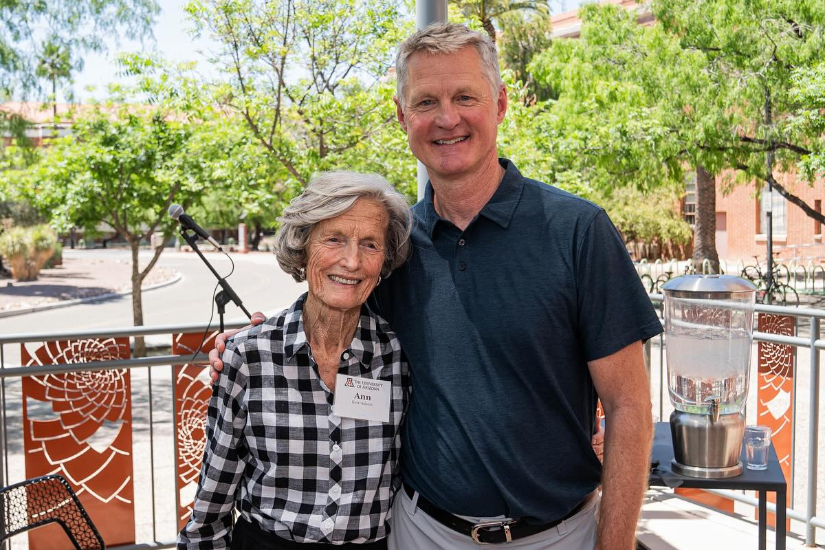 Steve Kerr et sa mère
