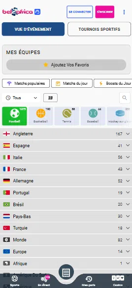 iphone safari mobile bet2africa