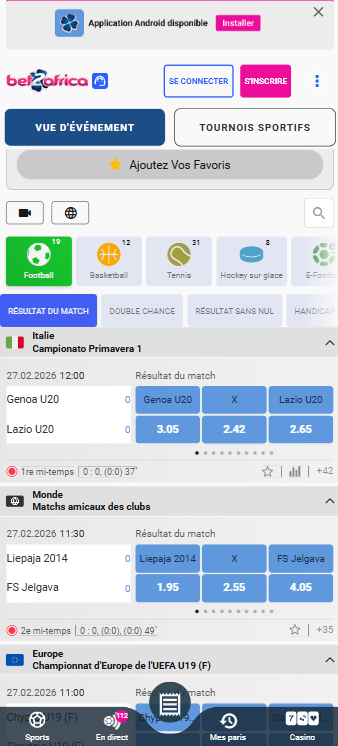 pari direct apk bet2africa