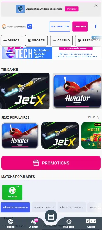 telecharger apk bet2africa android